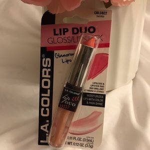 Lip Duo Gloss/Lipstick in twinkle by L.A. Colors